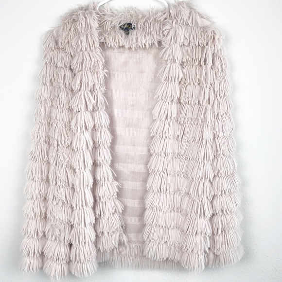 fuzzy fringe jacket